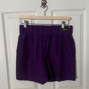 NWT EXPRESS Women's Deep Purple Shorts medium